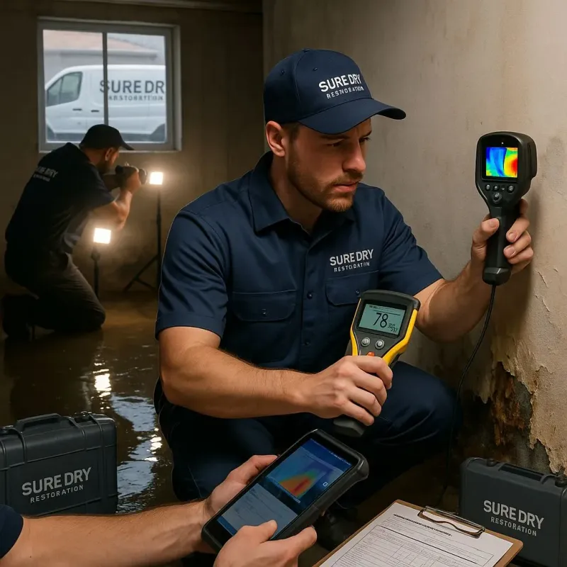 Initial Assessment and Documentation process in Clear Lake Shores, TX